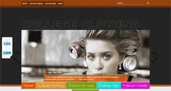 Desktop Screenshot of collegeclothing.org
